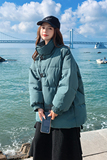 新款，18号出货短款插扣棉衣151-3387，女装棉衣/棉服，淑塔可可