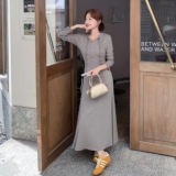 【新款】，针织连帽连衣裙可单穿可打底151-1582-P130-K188，女装连衣裙，淑塔可可