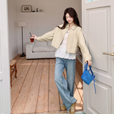 26春季新款蛋白皮衣151-1617-P165-K268，女装皮衣，淑塔可可