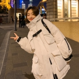 现货，立体口袋工装棉服！151-0918，女装棉衣/棉服，淑塔可可