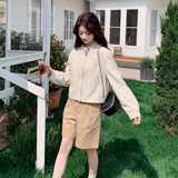 26春季新款立领皮衣151-1619-P165-K268，女装皮衣，淑塔可可