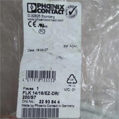 议价PHOENIX CONTACT 菲尼克斯D-32825  FLK 14/16EZ-DR/200/S7