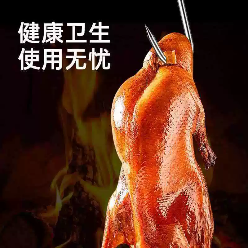 不锈钢尖头腊肉钩晒咸肉烤鸭鱼干厨房铁挂肉钩实用工具多用途设计,收纳整理,挂钩/粘钩,淘宝优惠券,粉丝福利购,淘宝优惠卷