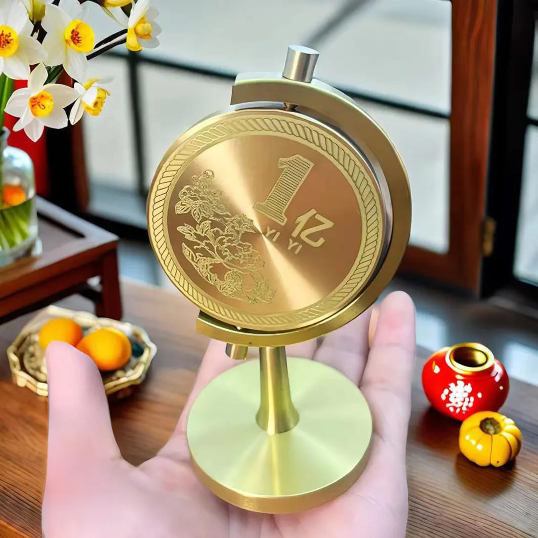 高级感小众客厅解压旋转小摆件