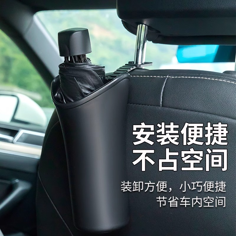 车载垃圾桶车门挂式置物桶多功能
