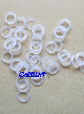 白色半透明饰品配件防滑耐高温橡胶圈硅胶密封圈防水垫o圈o型圈