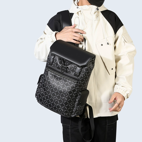 Ноутбук, модный трендовый рюкзак, портативный вместительный и большой универсальный ранец для путешествий, бизнес-версия