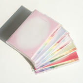 韩国lucalab浪漫索引万年历型日记12个月周计划本EVA封套复古多彩