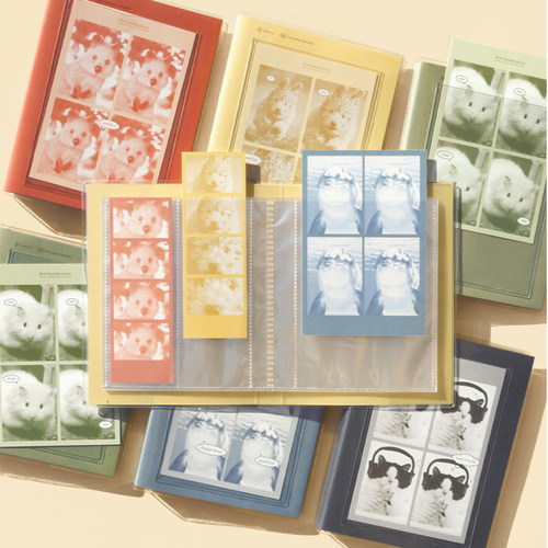 韩国人生四格卡册四宫格6寸相册