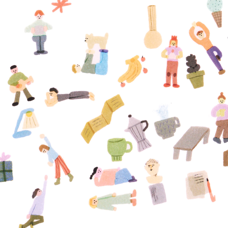 analoguekeeper透明PET日常贴纸