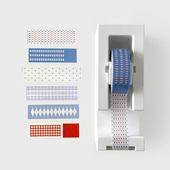 韩国OAB小清新拼贴复古海报ins图案手帐纸质胶带创意标记装 饰贴纸