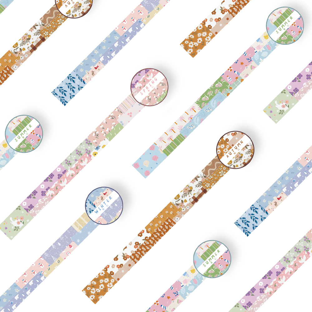 iplaybox拼布贴手帐DIY装饰胶带