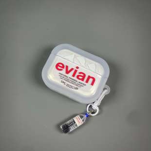 ins矿泉水适用AirPodsPRO3代耳机保护套AirPods4保护套AirPodpro2保护壳AirPod3代无线蓝牙耳机保护壳5代