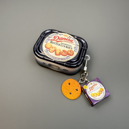 公鹤曲奇饼干airpods4保护套airpodspro2保护套airpodspro3代耳机保护壳三四代耳机保护套蓝牙耳机保护套