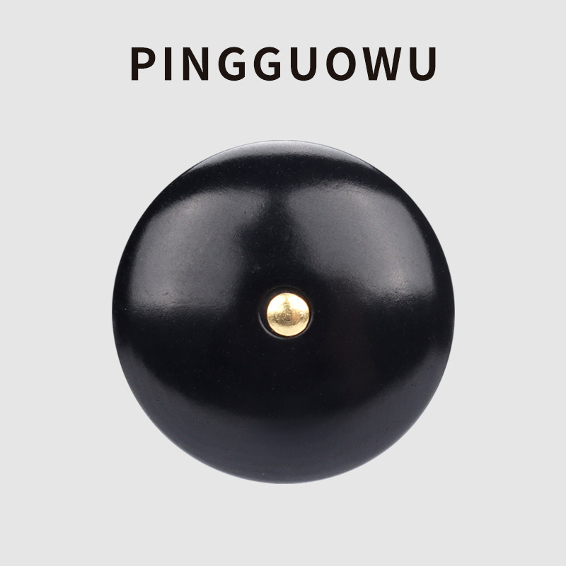 PINGGUOWU 南美自然棕榈种子材质钮扣高档定制皮衣扣子中式毛衫扣