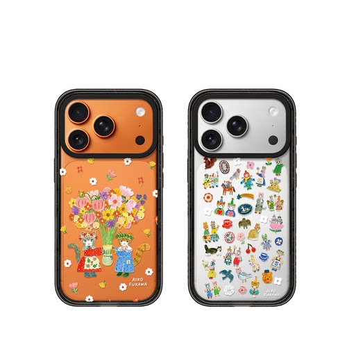 C家联名Aiko Fukawa猫咪兔子适用iphone17手机壳18promax苹果16pro透明MagSafe磁吸15plus可爱14日韩13/12