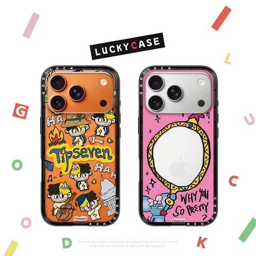 CASETIFIY联名TIPSEVEN奇幻之旅涂鸦牙妹适用iphone17新壳体手机壳16promax苹果15pro磁吸MagSafe透明14plus