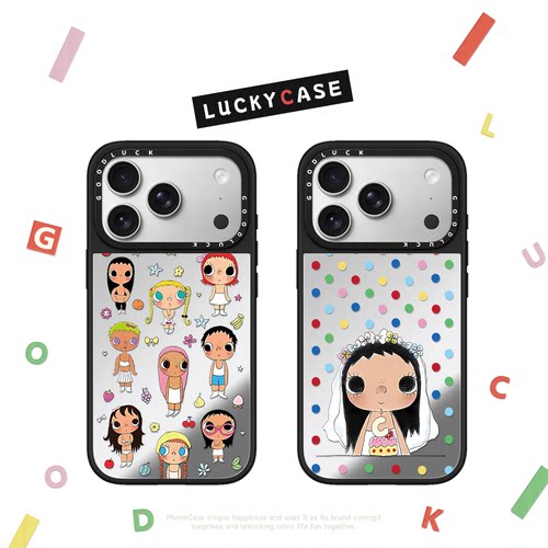CASETIFIY联名小玉yuy玉女孩适用iphone17手机壳16promax苹果15pro镜面MagSafe磁吸14plus趣味13卡通12可爱