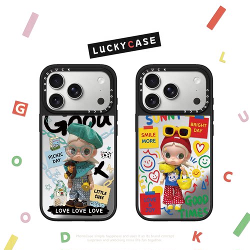 CASETIFIY多巴胺原田治嘎姐穿搭适用iphone17手机壳16promax苹果15pro镜面MagSafe磁吸14plus卡通13日韩12
