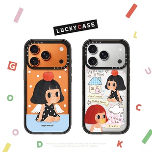 C家吹泡泡苹果piggy女孩适用iphone17手机壳16promax苹果15pro透明MagSafe磁吸14plus保护套13日韩ins卡通12