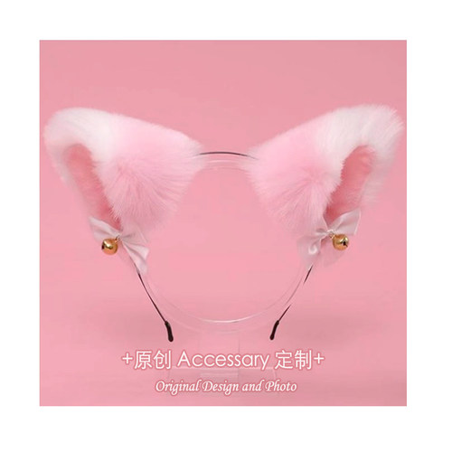 发箍KC毛绒可爱狐耳兽耳