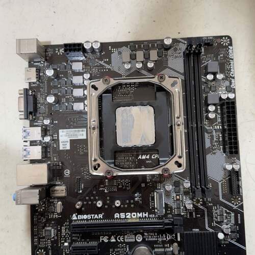 可维修眏泰A520M-K V2主板，，支持AM4接口，DD议价