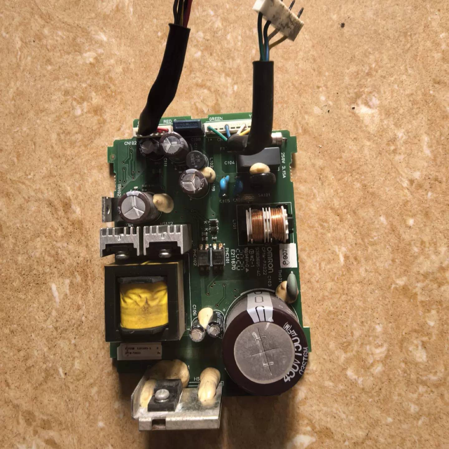 维修，CP1L-M40DR-A ，，，，100，原装正品欧姆龙电源板、成色