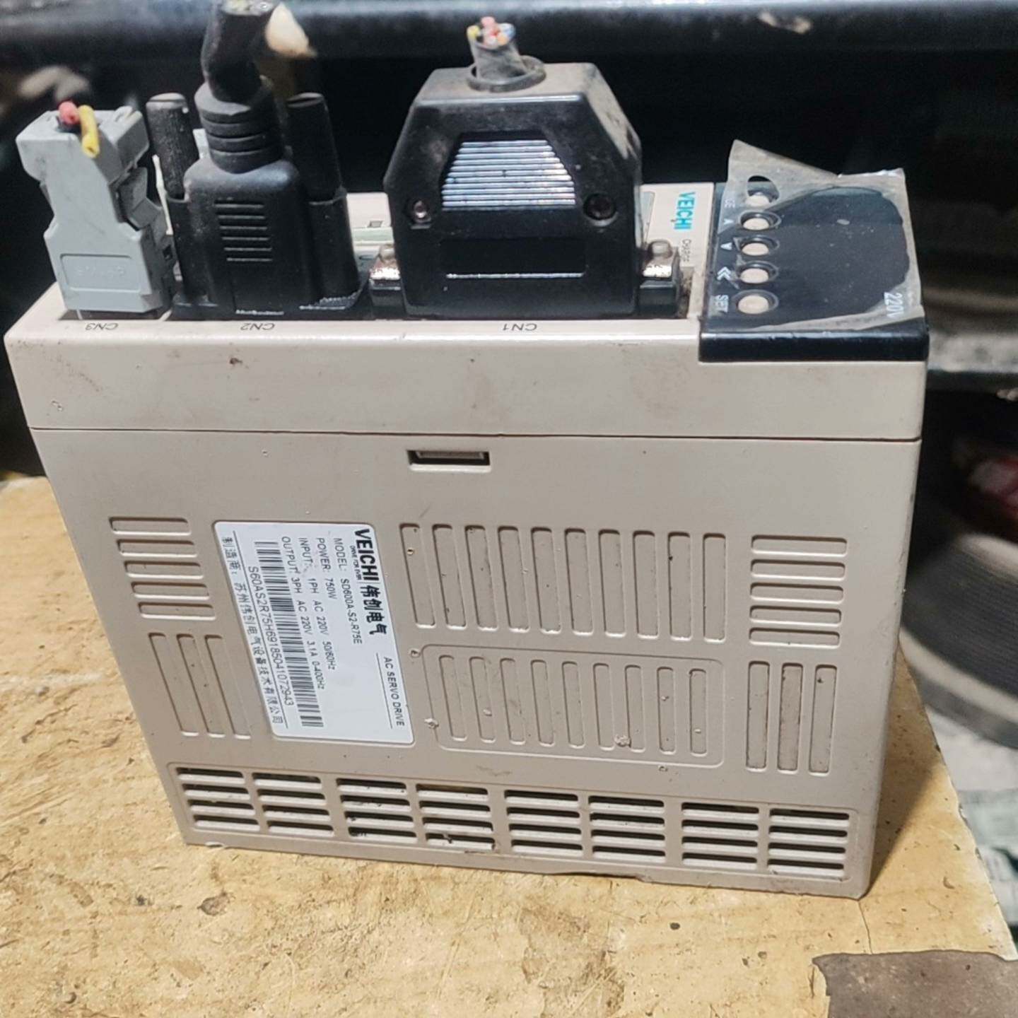 维修SD600A-S2-R75E，750W，，伟创伺服驱动器功率拆议价图片