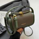 女包简约小众单肩包休闲百搭斜挎包潮 手提包2024跨境新款 韩版 时尚