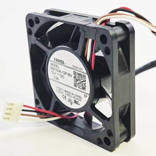 全新原裝 12P 4線PWM調(diào)速風(fēng)機12V NMB散熱器06015VA 0.2A