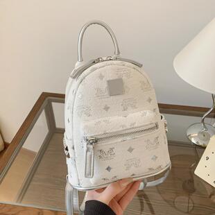 高级感轻奢小双肩包包女2025新款时尚百搭春季踏青小背包手拎包潮