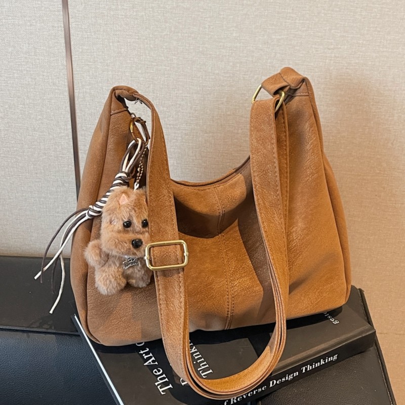 复古托特包包女2025秋冬新款百搭斜挎包时尚超火单肩腋下饺子包潮,箱包皮具/热销女包/男包,托特包,淘宝优惠券,粉丝福利购,淘宝优惠卷