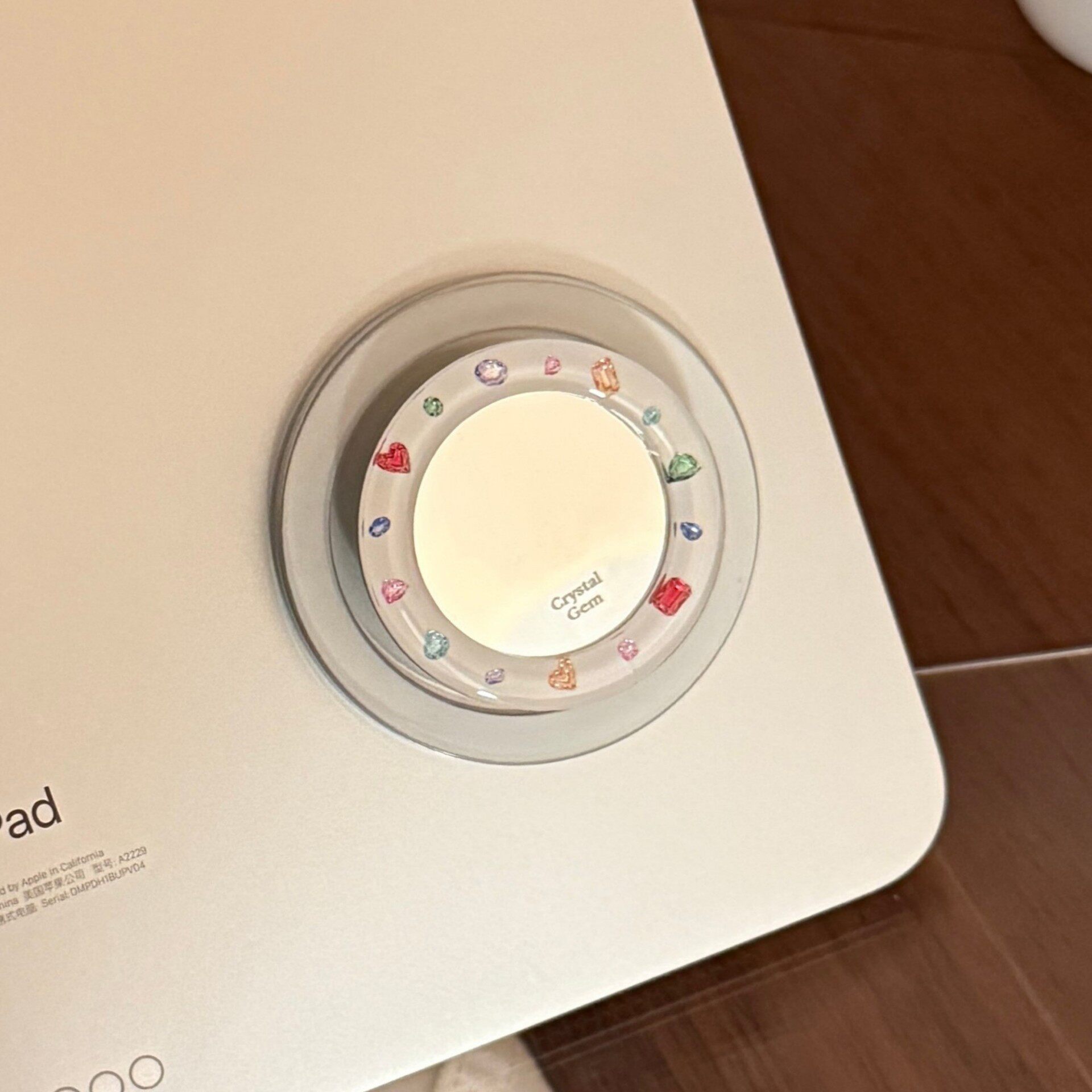 彩宝石鎏金磁吸支架MagSafe 磁吸手机支架强力吸附强磁力高级镜面