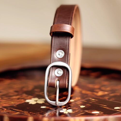 美国霍尔文牛皮经典休闲百搭腰带