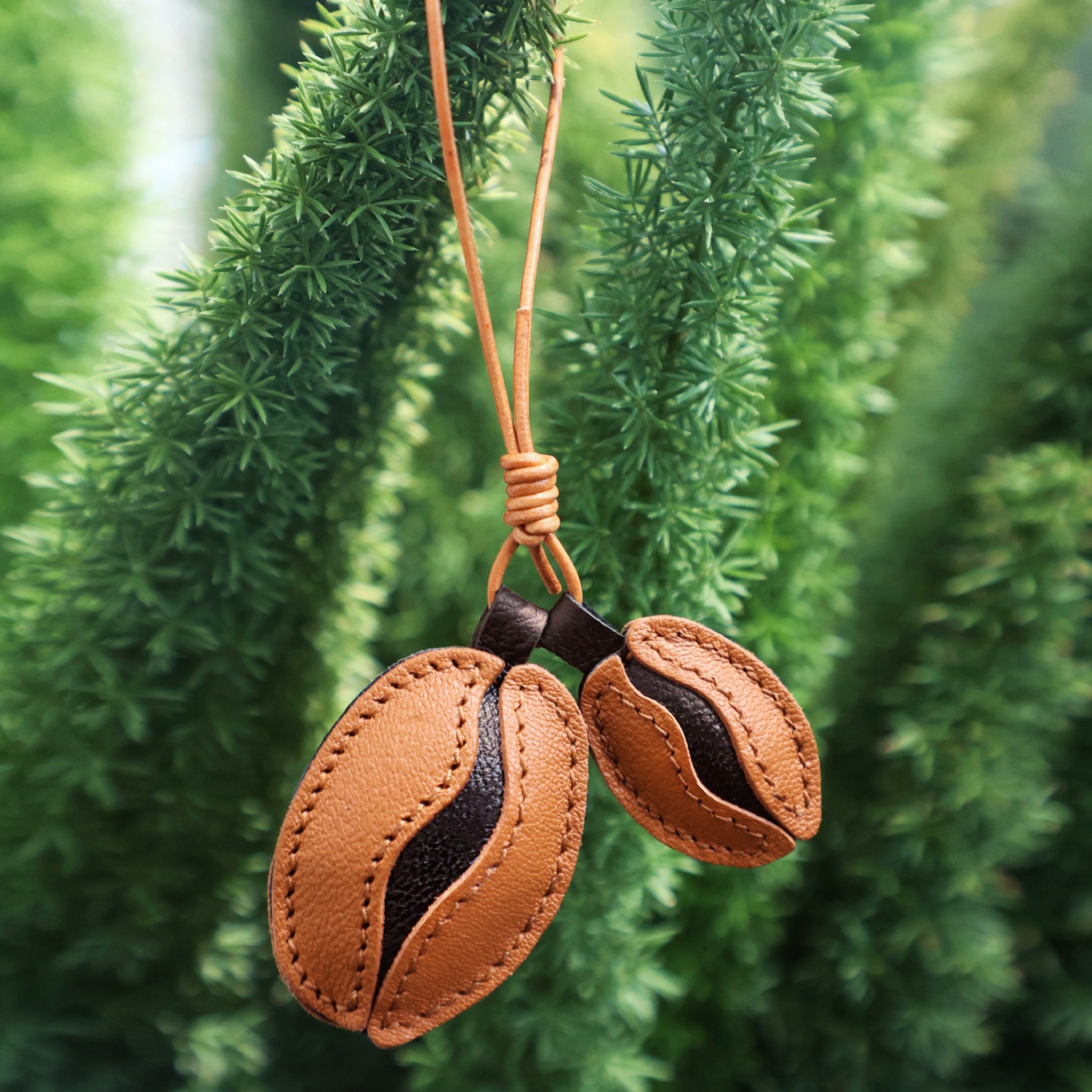 法国羊皮咖啡豆包包挂饰车载挂件钥匙扣小众手工礼物复古包挂饰,服饰配件/皮带/帽子/围巾,包挂件,淘宝优惠券,粉丝福利购,淘宝优惠卷