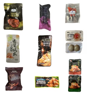 MM会员代购卤汁牛腱风干牛肉猪肉脯无骨凤爪鸭掌鸡胸肉肠零食