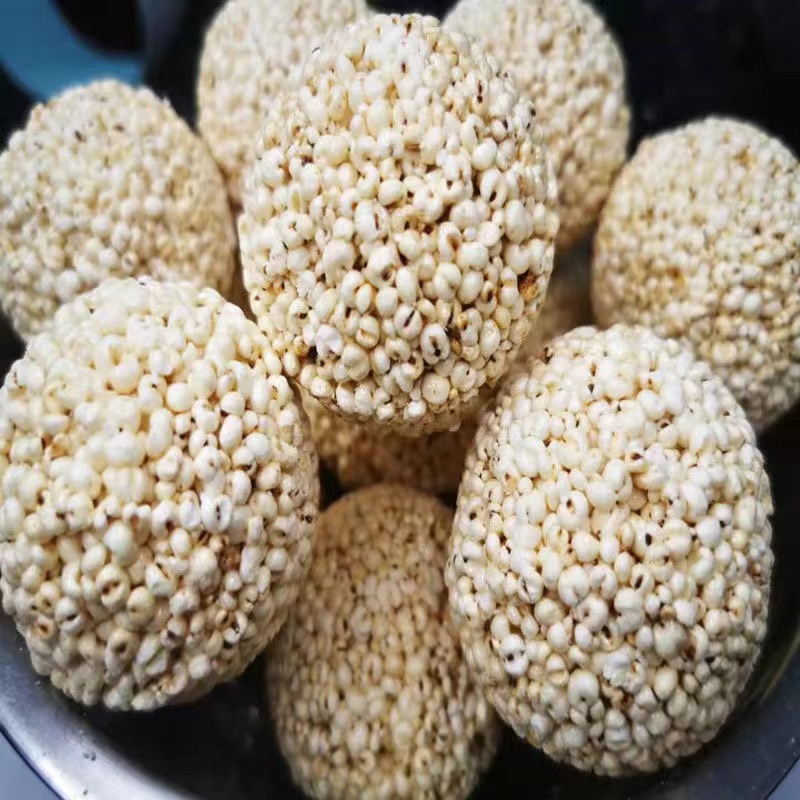 传统老式小米球米团米球现做现发