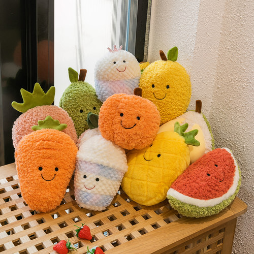 仿真水果毛绒玩具公仔儿童礼物
