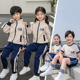 校服套装 小学生一年级班服三件套定制中学生运动幼儿园园服春秋款