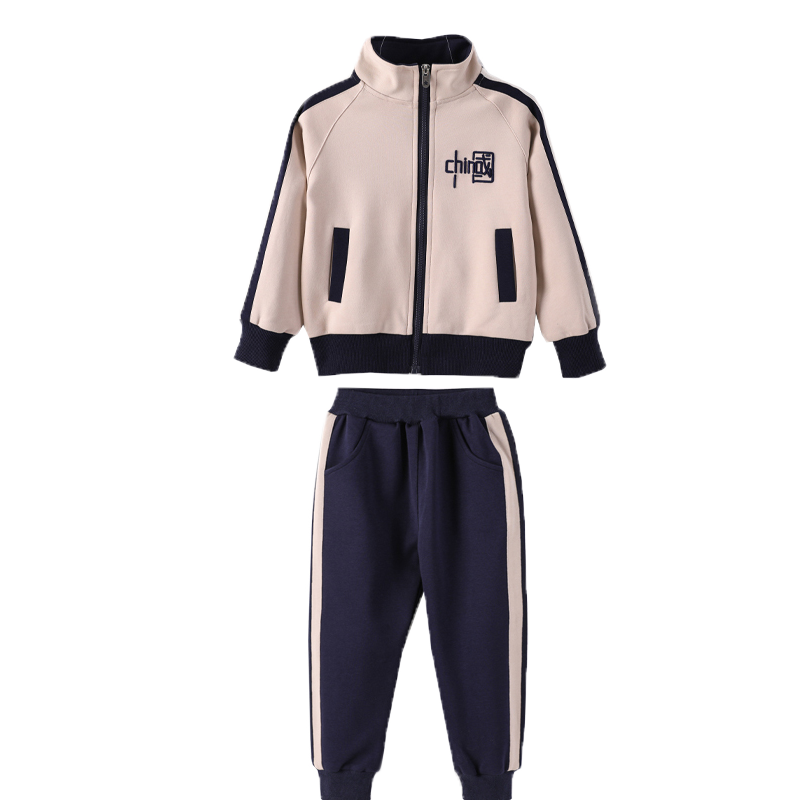 校服套装小学生一年级班服三件套定制中学生运动幼儿园园服春秋款