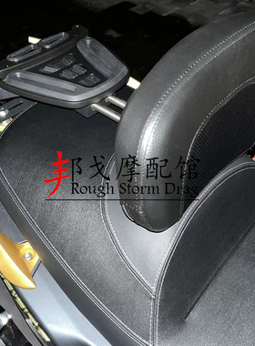 适用阳光赛艇CT250CT300后靠背赛艇S250 S350踏板车折叠靠背靠垫