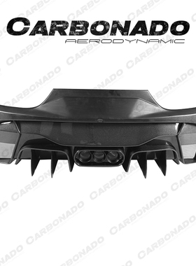 Carbonado 法拉利 458 Vorsteiner 改装 碳纤维 包围  后杠