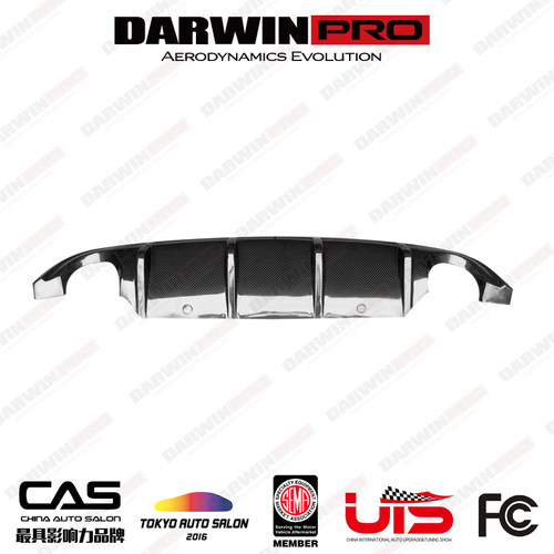 DarwinPRO 英菲尼迪Q50 Q50L 改装 包围 碳纤维 后唇扰流