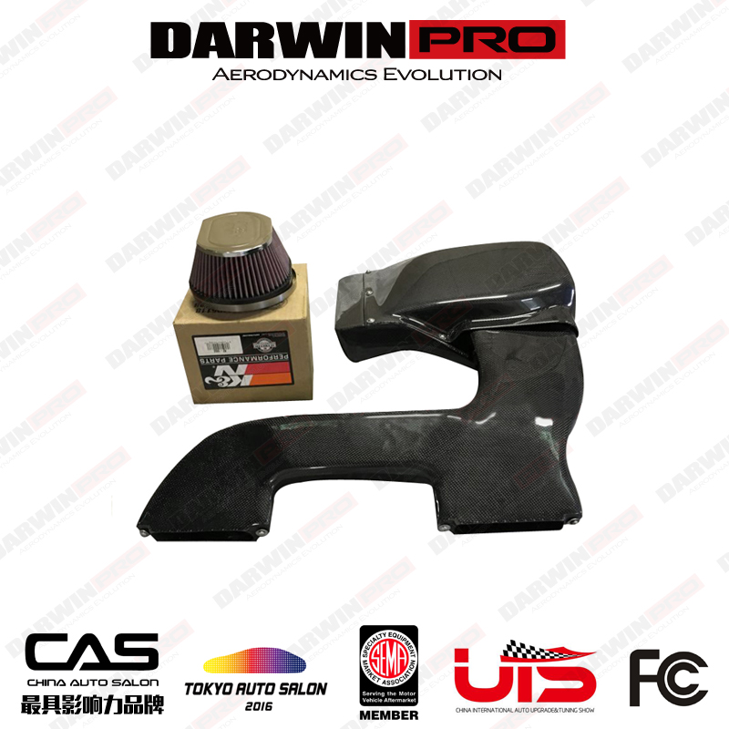 DarwinPRO 宝马 1系 改装 OEM 碳纤维 引擎罩进气管进气箱冬菇头