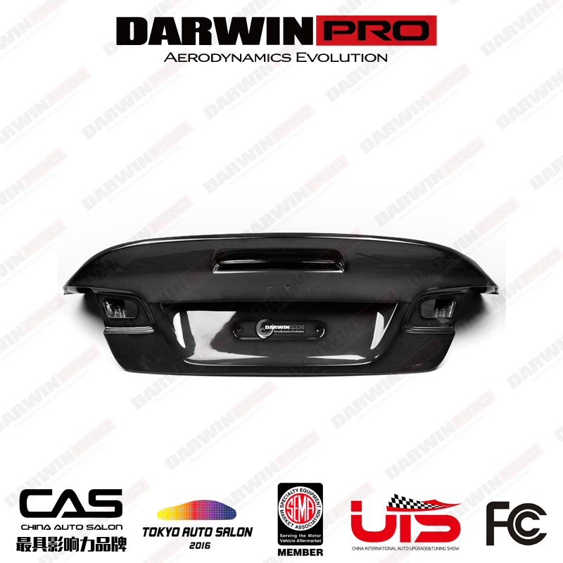 DarwinPRO 宝马M3E93E92改装包围碳纤维后翘式后备箱盖行李箱盖