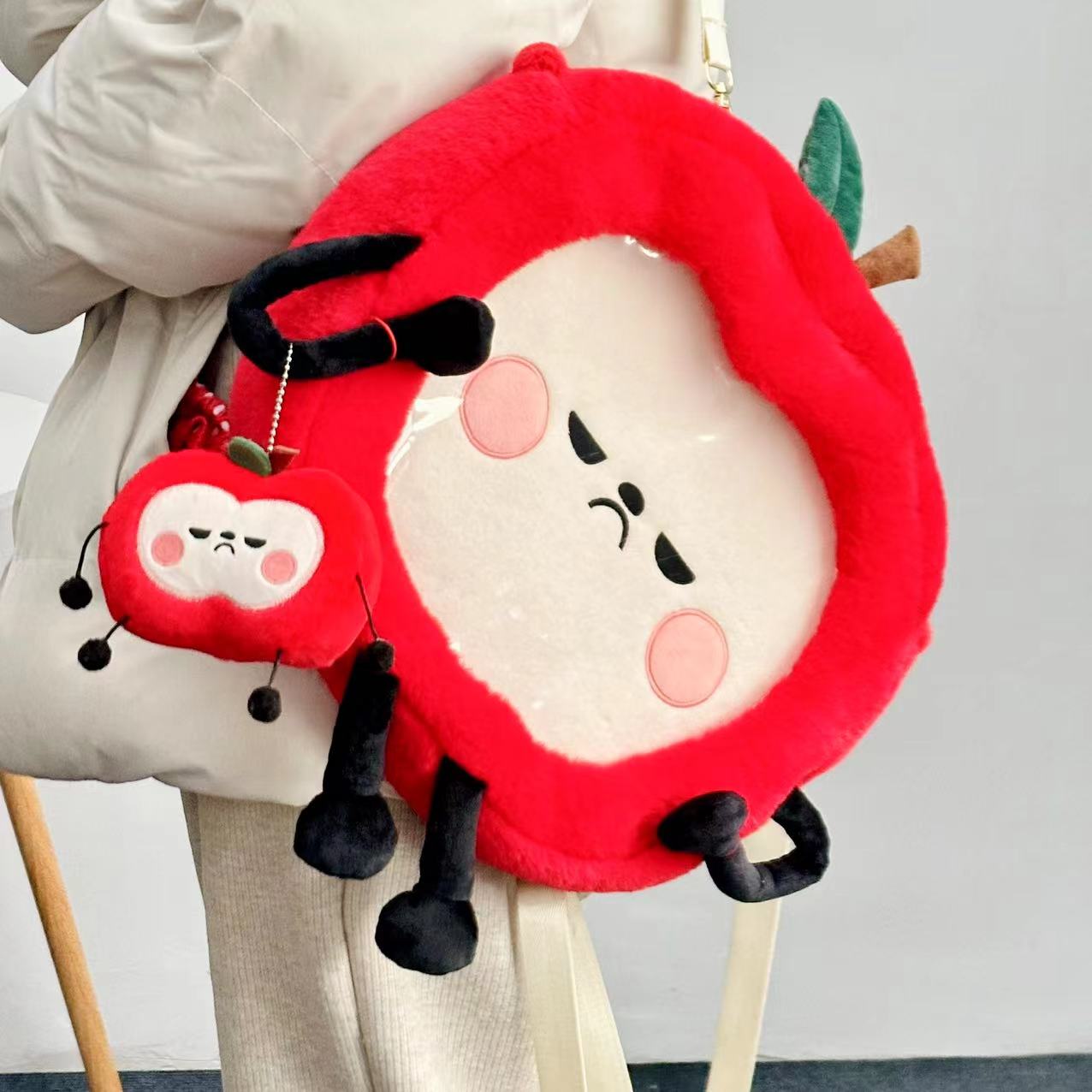夏以昼太阳果痛包背包单双肩