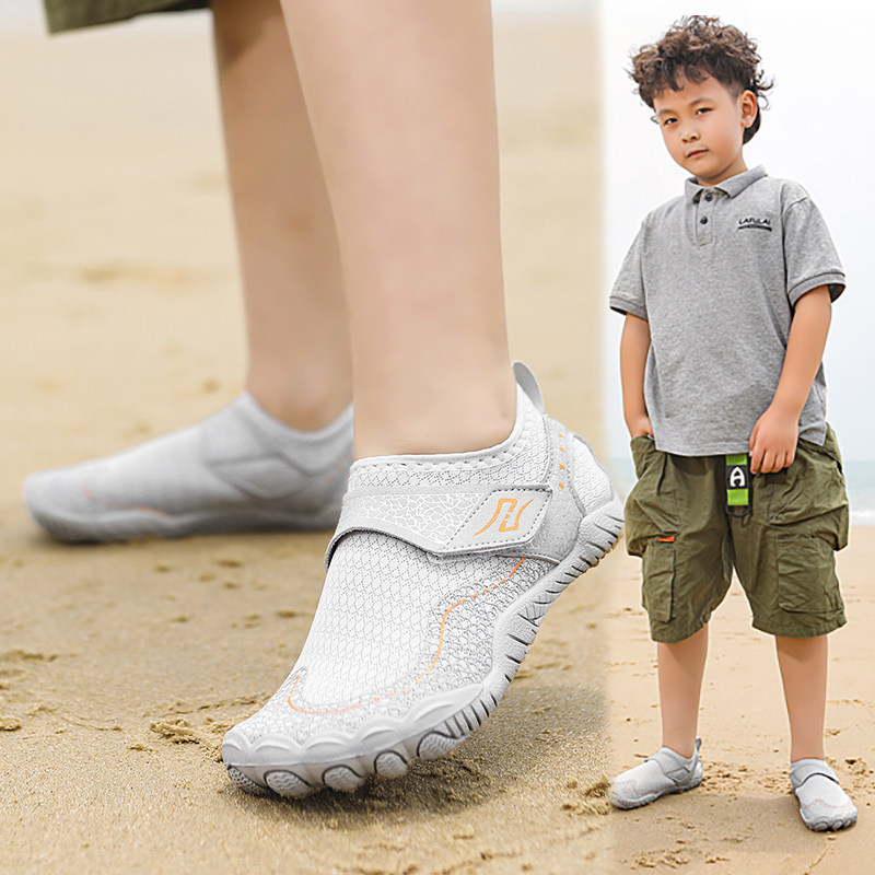 户外男童沙滩鞋速干海边赶海涉水礁石鞋幼儿园女孩溯溪玩水游泳鞋