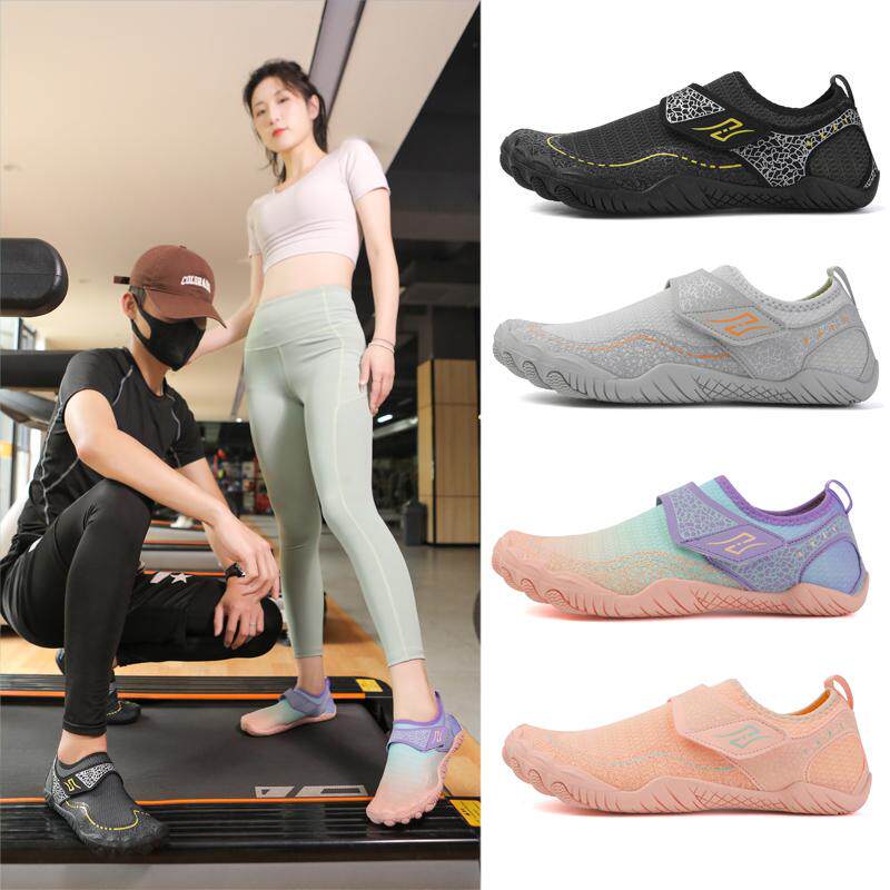 宽楦宽版室内健身鞋女秋冬防滑深蹲男平底健步沙滩鞋涉水鞋溯溪鞋