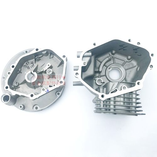 1P65 1P56 1P70 6马力汽油手推式草坪机配件小白龙微耕机箱体端盖