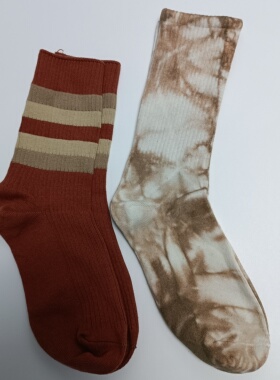 36-40码［不支持退货］女士纯棉中筒袜满20元包邮